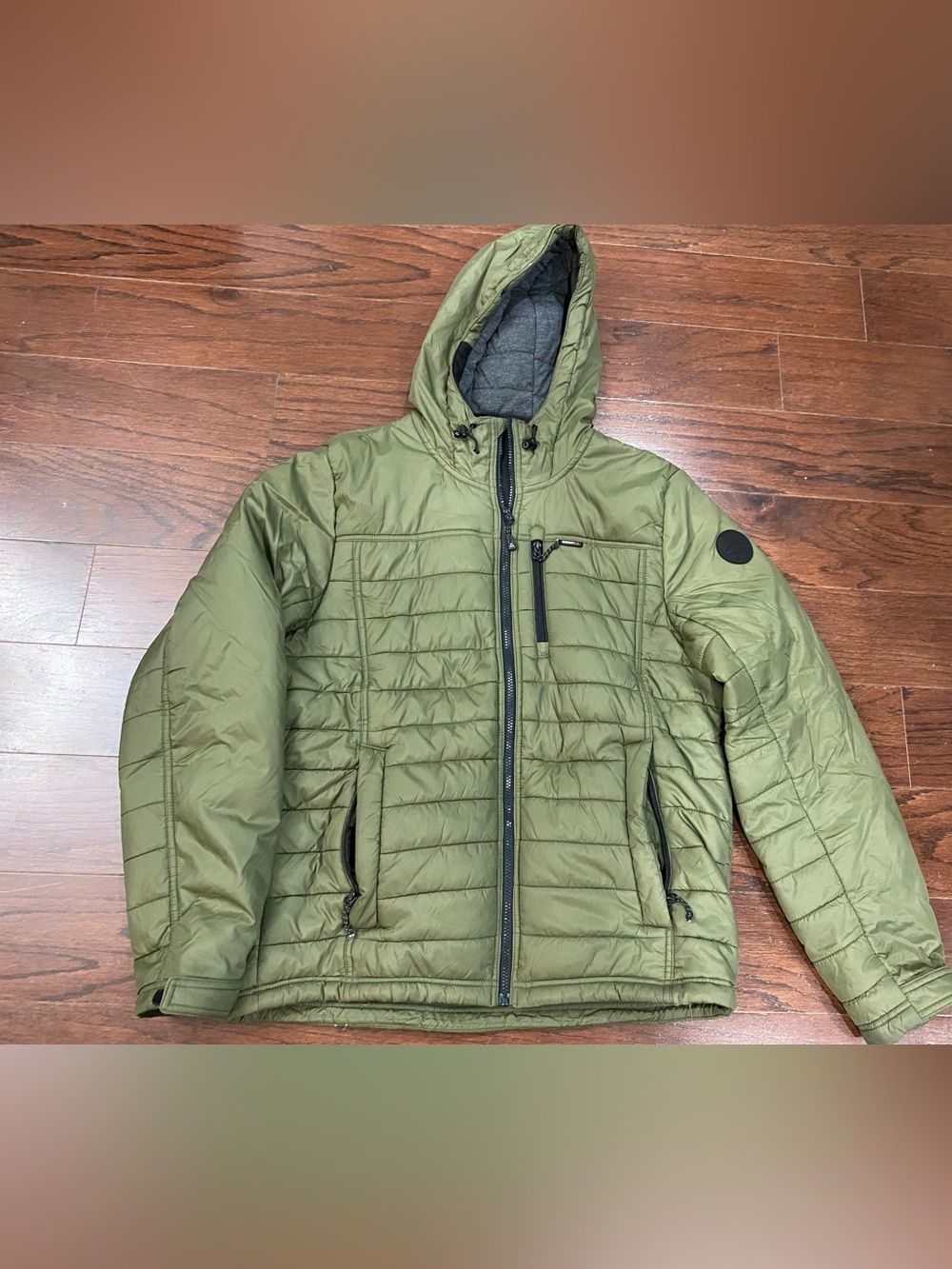 Gerry’s Men Jacket Insulated Hooded Size L Special Edition Gorpcore Hiking